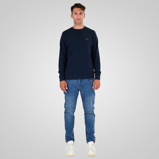 Double Outfitters MTOP-1141 Pulóver Tengerészkék - Pulóverek & kapucnis pulóverek - Pulóverek & Kapucnis pulóver 2XL-12XL