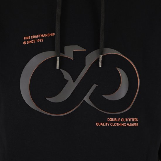 Double Outfitters MTOP-1146 Kapucnis pulóver Fekete - Pulóverek & kapucnis pulóverek - Pulóverek & Kapucnis pulóver 2XL-12XL