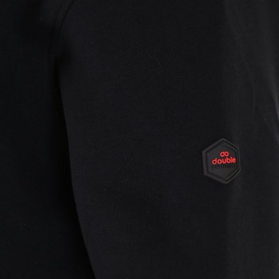 Double Outfitters MTOP-1158 Cipzáras pulóver Fekete - Pulóverek & kapucnis pulóverek - Pulóverek & Kapucnis pulóver 2XL-12XL