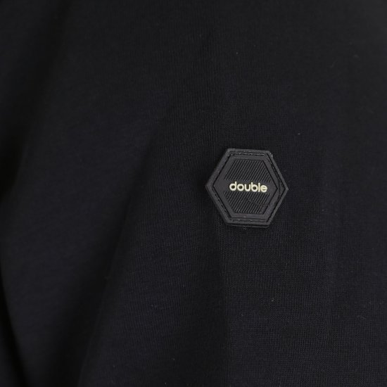 Double Outfitters MTOP-1160 Cipzáras kapucnis pulóver Fekete - Pulóverek & kapucnis pulóverek - Pulóverek & Kapucnis pulóver 2XL-12XL