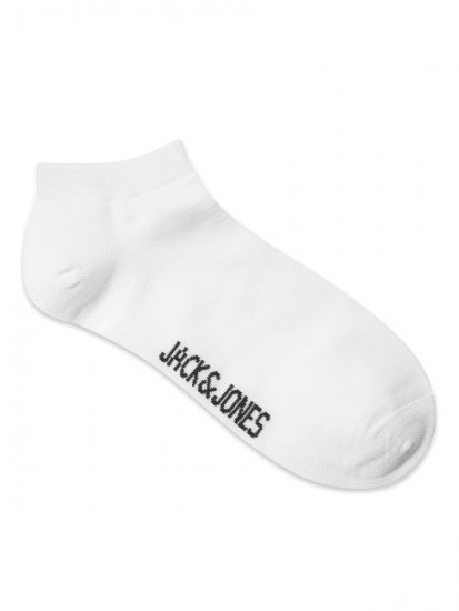 Jack & Jones Basic Bambusz bokazoknik Fehér 5-pack - Alsónemű & strandruhák - Nagyméretű Alsónemű 2XL-8XL