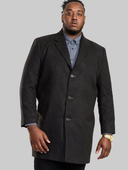 D555 Milton Classic Overcoat - Kabátok - Nagyméretű Kabátok - 2XL-8XL