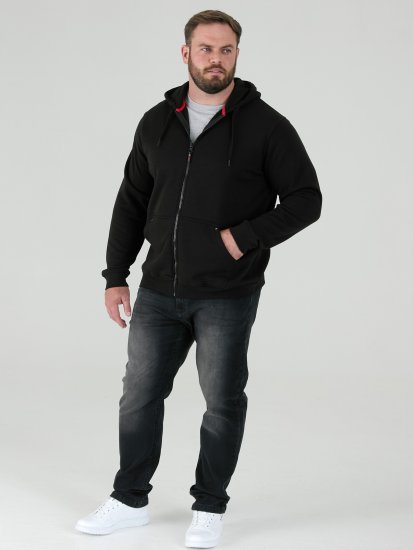 D555 Cantor Hoodie Black - Pulóverek & kapucnis pulóverek - Pulóverek & Kapucnis pulóver 2XL-12XL