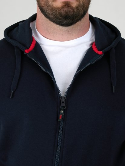 D555 Cantor Hoodie Navy - Pulóverek & kapucnis pulóverek - Pulóverek & Kapucnis pulóver 2XL-12XL