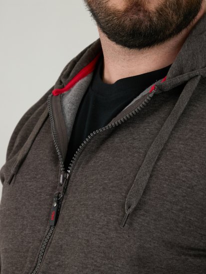 D555 Cantor Hoodie Grey - Pulóverek & kapucnis pulóverek - Pulóverek & Kapucnis pulóver 2XL-12XL