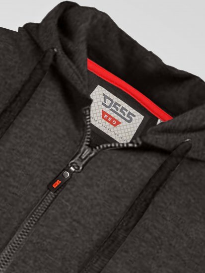 D555 Cantor Hoodie Grey - Pulóverek & kapucnis pulóverek - Pulóverek & Kapucnis pulóver 2XL-12XL
