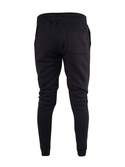 D555 Brandon Sweatpants with Tapered leg Black - Melegítőnadrág & rövidnadrág - Melegítőnadrág & Melegítő Rövidnadrág 2XL-12XL