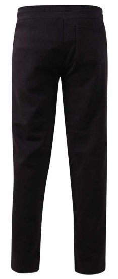 D555 Chilworth Open Hem Jogger Black - Melegítőnadrág & rövidnadrág - Melegítőnadrág & Melegítő Rövidnadrág 2XL-12XL