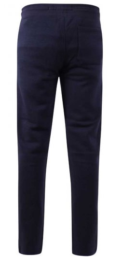 D555 Chilworth Open Hem Jogger Navy - Melegítőnadrág & rövidnadrág - Melegítőnadrág & Melegítő Rövidnadrág 2XL-12XL