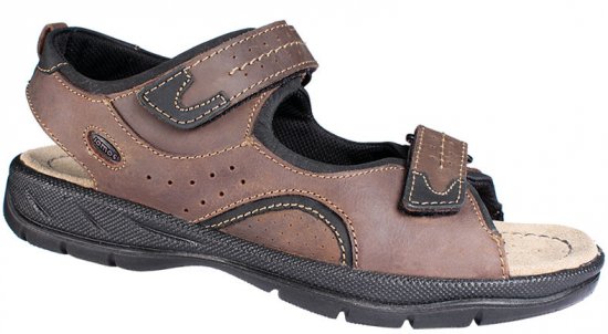 Jomos 503606 Sandals Dark Brown - Férfi cipők 40-52 - 