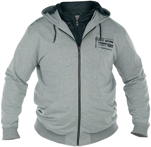 Duke Refined Hoody Grey - Pulóverek & kapucnis pulóverek - Pulóverek & Kapucnis pulóver 2XL-12XL