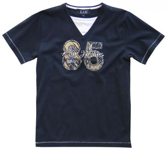 Kam Jeans 85 T-shirt - Pólók - Nagyméretű pólók - 2XL-14XL