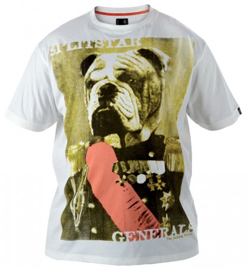 Split Star Dog T-shirt - Pólók - Nagyméretű pólók - 2XL-14XL
