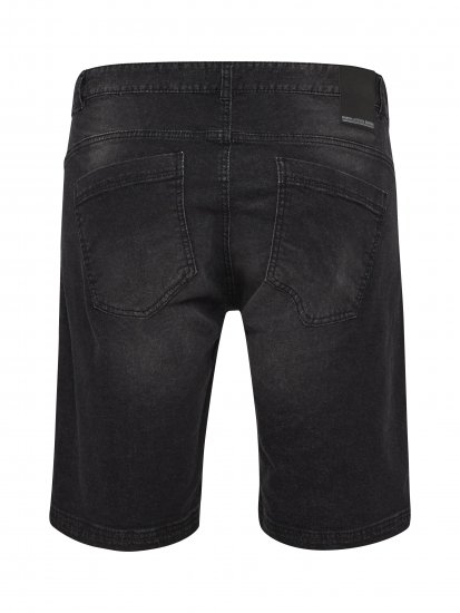North Latitude 51336 denim rövidnadrág fekete - Rövidnadrág - Nagyméretű Rövidnadrág W40-W60
