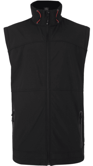 Kam Soft Shell Jacket Black - Kabátok - Nagyméretű Kabátok - 2XL-8XL