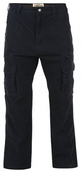 Kam Jeans Cargo pants Black TALL SIZES - FÉRFIRUHÁZAT MT-6XLT - TALL-méretek