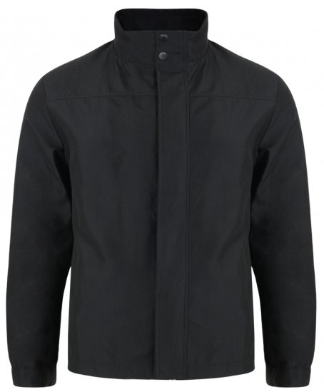 Kam Jeans Harrington Jacket Black - Kabátok - Nagyméretű Kabátok - 2XL-8XL