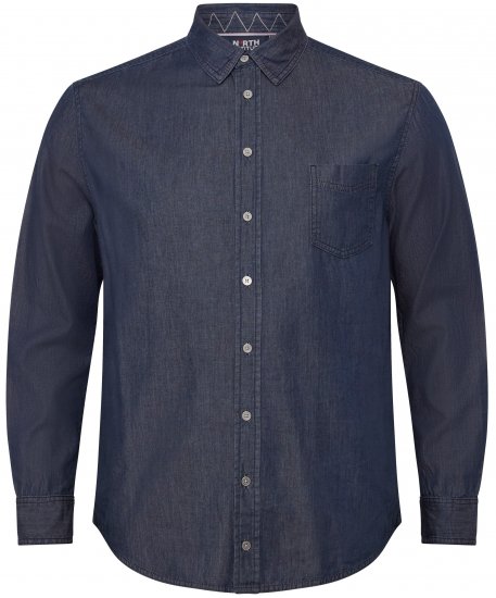 North Latitude 53139 denim ing kék - Ingek - Ingek 2XL-10XL