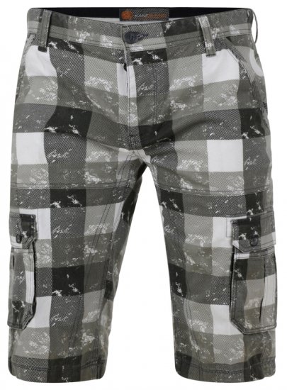 Kam Jeans 380 Shorts Camo - Rövidnadrág - Nagyméretű Rövidnadrág W40-W60