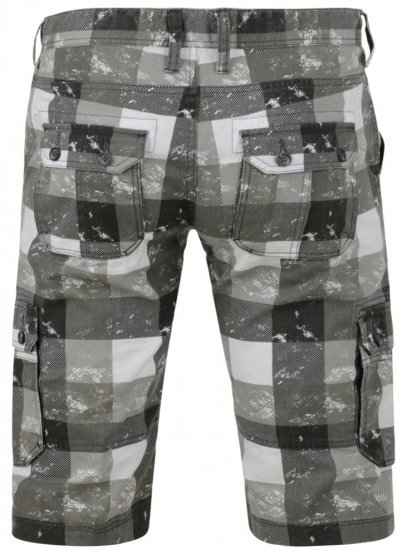 Kam Jeans 380 Shorts Camo - Rövidnadrág - Nagyméretű Rövidnadrág W40-W60