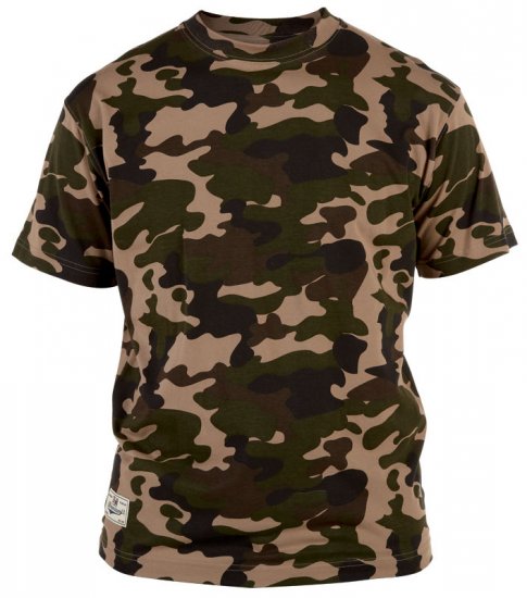 Duke Camo T-shirt Jungle - Pólók - Nagyméretű pólók - 2XL-14XL