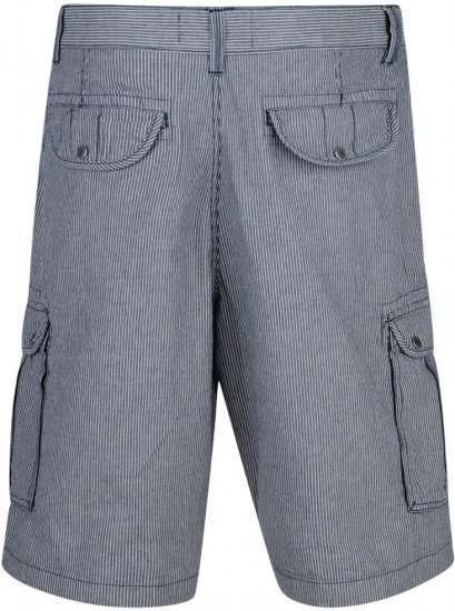 Kam Jeans 384 Stripe Shorts - Rövidnadrág - Nagyméretű Rövidnadrág W40-W60
