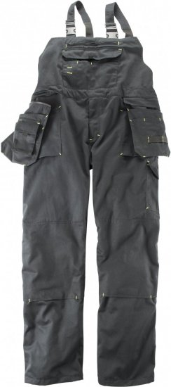 Marc & Mark Work-bib Black - Munkaruha - Nagyméretű Munkaruha 3XL-6XL