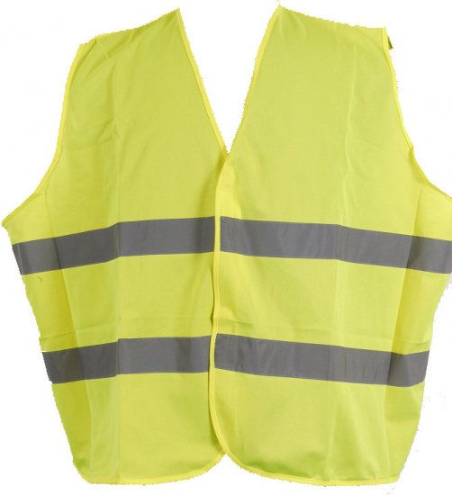 Marc & Mark Hi-Vis Vest Yellow - Munkaruha - Nagyméretű Munkaruha 3XL-6XL