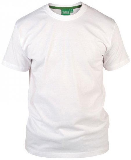 D555 Flyers Crew Neck T-shirt White - Pólók - Nagyméretű pólók - 2XL-14XL