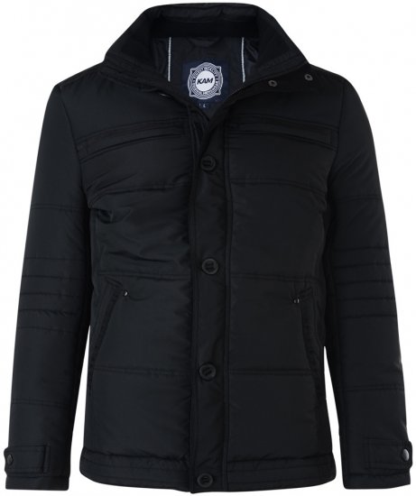 Kam Jeans Padded Jacket - Kabátok - Nagyméretű Kabátok - 2XL-8XL