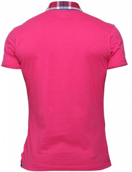 Mish Mash Polo Vinny Pink - Pólóingek - Galléros Pólók 2XL-8XL - Pólóingek 2XL-8XL