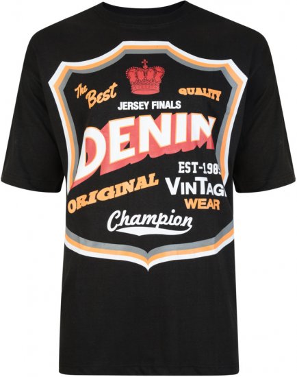 Kam Jeans Twin Pack League Tee - Pólók - Nagyméretű pólók - 2XL-14XL