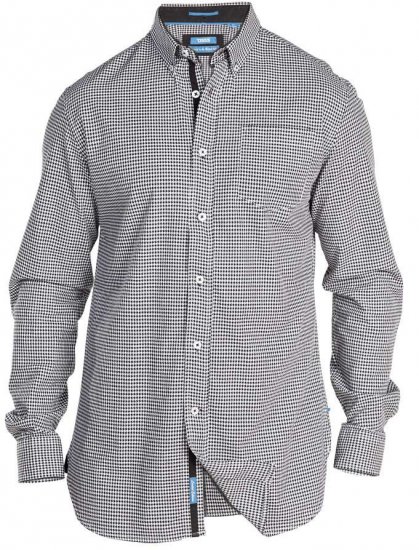 D555 Garret Shirt With Contrast Details - Ingek - Ingek 2XL-10XL