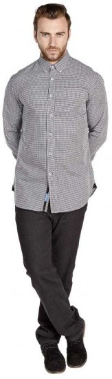 D555 Garret Shirt With Contrast Details - Ingek - Ingek 2XL-10XL