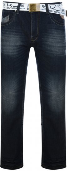 Kam Jeans Hugo-Belted Fashion Jeans - Farmer & nadrág - Farmer és nadrág - W40-W70