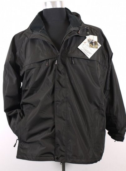 Marc & Mark 3-in-1 Lech Tech-jacket Black - Kabátok - Nagyméretű Kabátok - 2XL-8XL