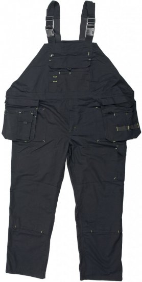 Marc & Mark Work-bib Black - Munkaruha - Nagyméretű Munkaruha 3XL-6XL