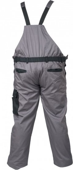 Marc & Mark Work-bib Grey - Munkaruha - Nagyméretű Munkaruha 3XL-6XL