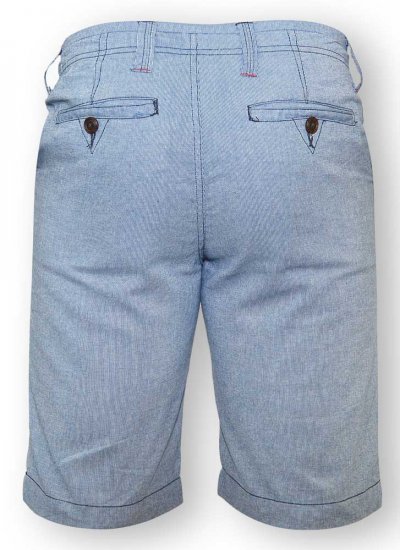 D555 BENNY Blue Shorts - Rövidnadrág - Nagyméretű Rövidnadrág W40-W60