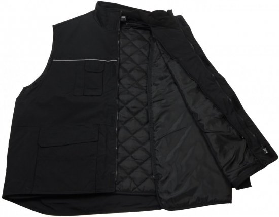 Marc & Mark Work-vest Black - Munkaruha - Nagyméretű Munkaruha 3XL-6XL