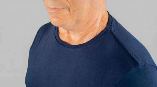 20 Nodi Mezzogiorno Sports T-Shirt Navy - Pólók - Nagyméretű pólók - 2XL-14XL