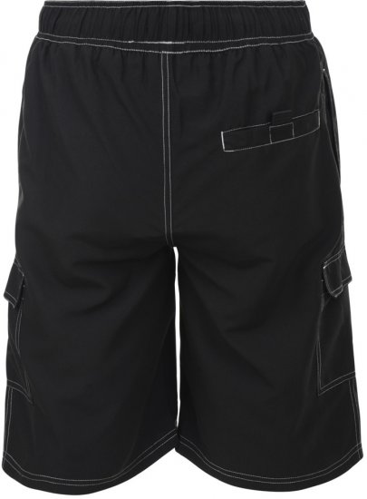 Motley Denim Swim Shorts Black - Alsónemű & strandruhák - Nagyméretű Alsónemű 2XL-8XL