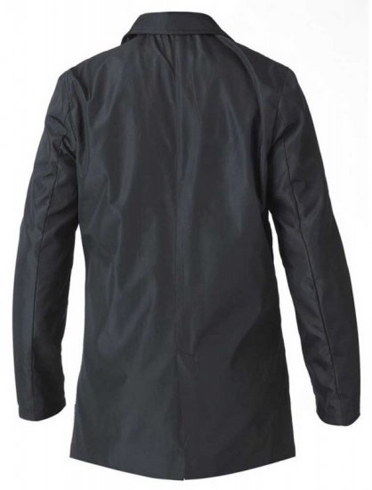 D555 Hampton Raincoat Black - Kabátok - Nagyméretű Kabátok - 2XL-8XL