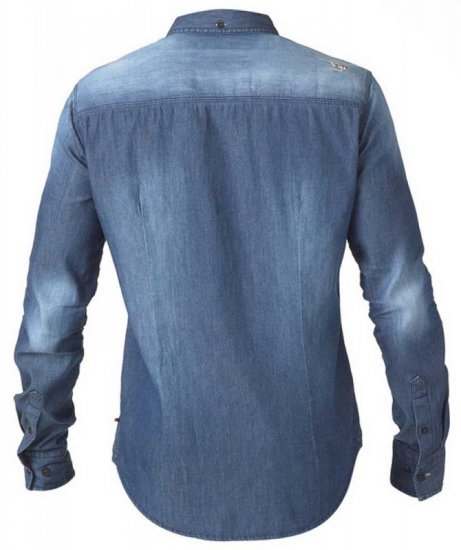 D555 Tobias LS Vintage Denim Shirt - Ingek - Ingek 2XL-10XL