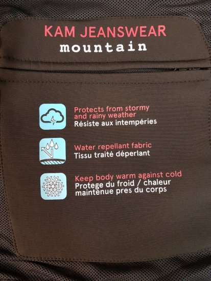 Kam Jeans Könnyű kabát - Kabátok - Nagyméretű Kabátok - 2XL-8XL