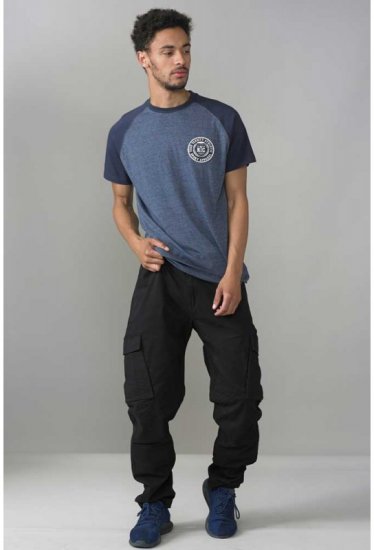 D555 Spencer T-shirt Navy - Pólók - Nagyméretű pólók - 2XL-14XL