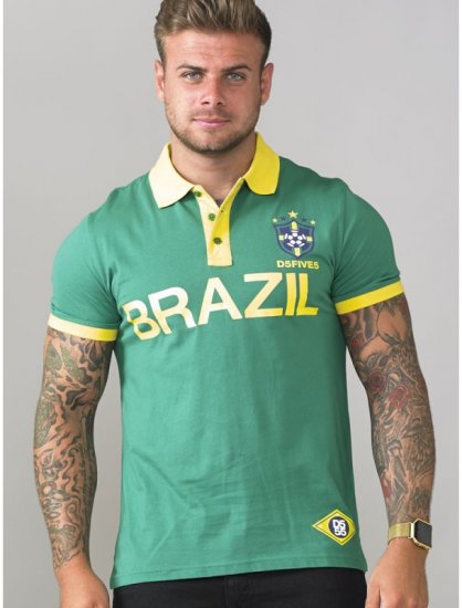 D555 Silva Polo Green - Pólóingek - Galléros Pólók 2XL-8XL - Pólóingek 2XL-8XL