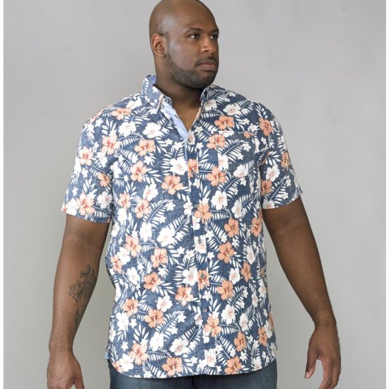D555 Huxley Hawaii Shirt - Ingek - Ingek 2XL-10XL