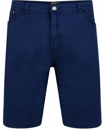 Kam Jeans Alba2 Shorts Navy - Rövidnadrág - Nagyméretű Rövidnadrág W40-W60