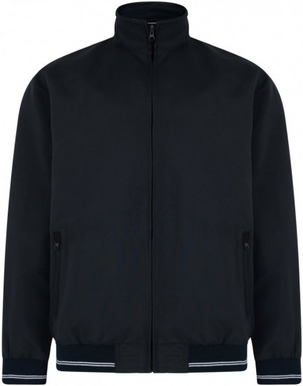 Kam Jeans 436 Summer Jacket Black - Kabátok - Nagyméretű Kabátok - 2XL-8XL